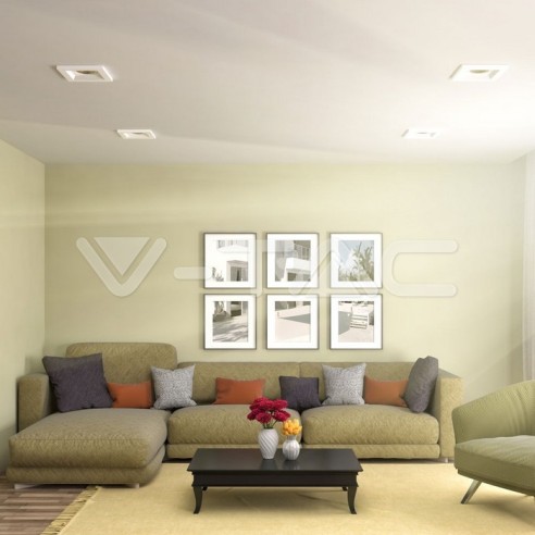 V-TAC VT-765 3651 Vierkant Inbouw LED...