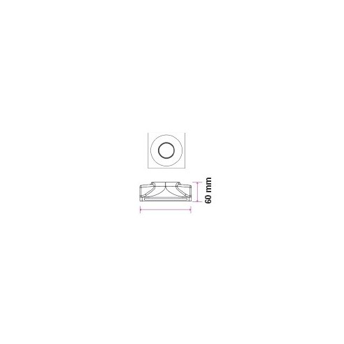 V-TAC VT-776 3641 Square recessed LED...
