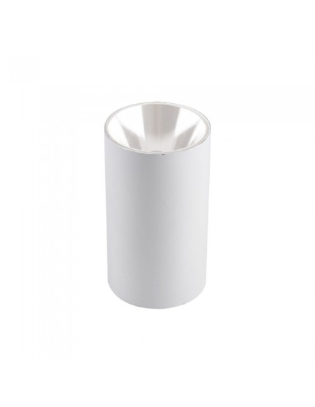 V-TAC VT-882 8588 Surface Mount LED Spotlight Holder Round GU10 White Body and White Reflector