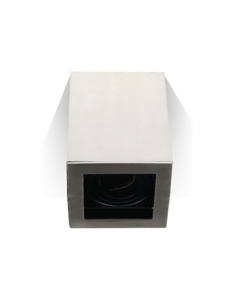 V-TAC VT-797 3632 Surface Mount LED Spotlight Holder GU10 Round Colour Satin Nickel