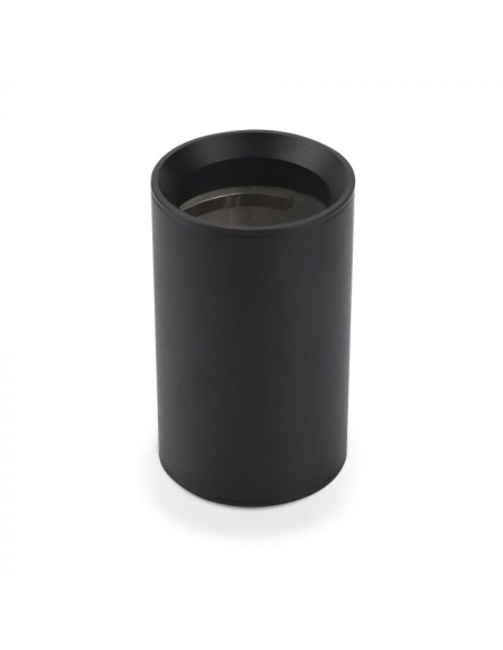 V-TAC VT-807 8949 Soporte de Foco LED de Montaje en Superficie Cuerpo Redondo GU10 Negro (H : 100mm)