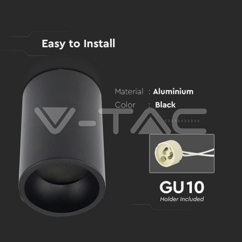V-TAC VT-802-B 8945 Opbouw LED...