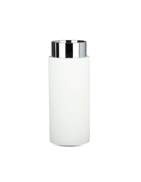 V-TAC VT-865 3114 Surface Mount LED Spotlight Holder Round GU10 White Plaster Body and Chrome Metal Base