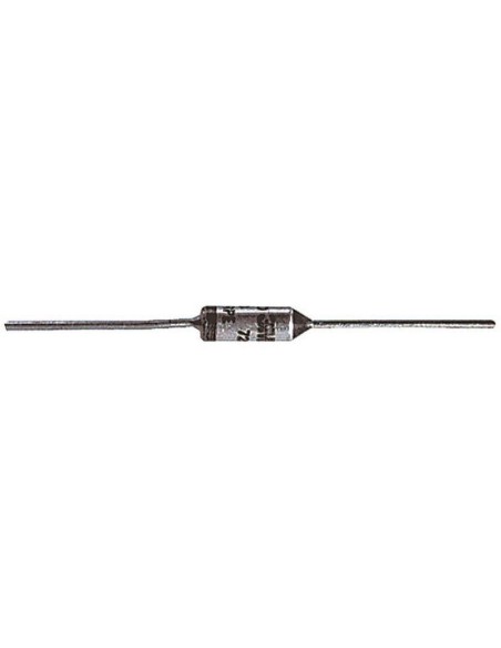 Fusible thermique axial, température de déclenchement 152°C, 250V 12A
