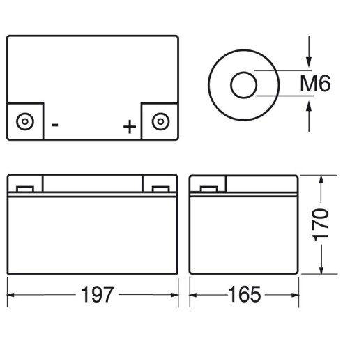 12V 40Ah sealed lead acid battery