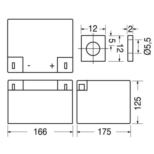 12V 26Ah sealed lead acid battery