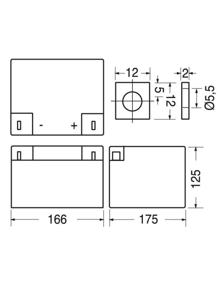Batterie plomb-acide scellée 12V 26Ah