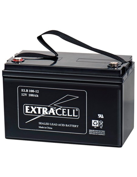 12V 100Ah verzegelde lood-zuur batterij