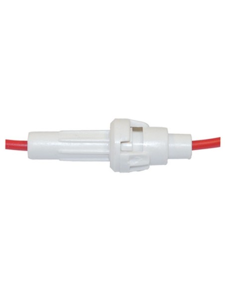 Portafusibile con cavi per fusibili ⌀5x20mm
