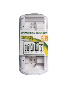 Cargador universal de pilas...