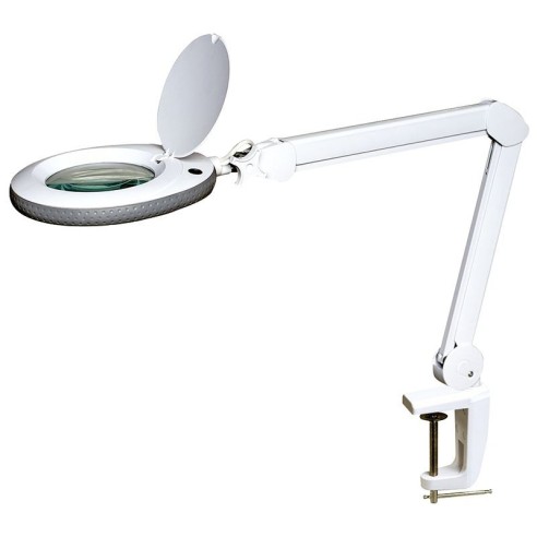 Table lamp with clamp with 8 diopter...