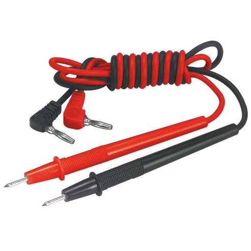 Pair of red/black ferrules, bushing ⌀4mm