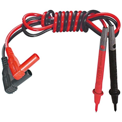 Par de cables de prueba rojo/negro...
