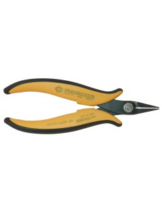 Pliers with straight short...