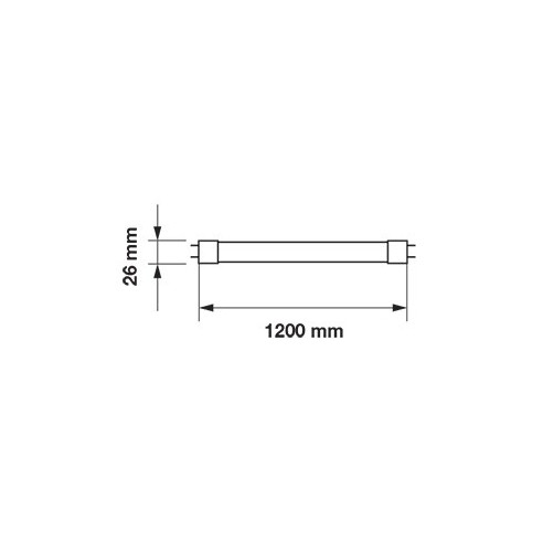 V-TAC VT-1228 6322 LED Tube T8 18W...