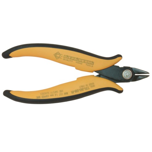 Flush cutter for cutting copper and...