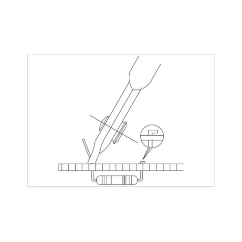 Cutting and bending pliers for...