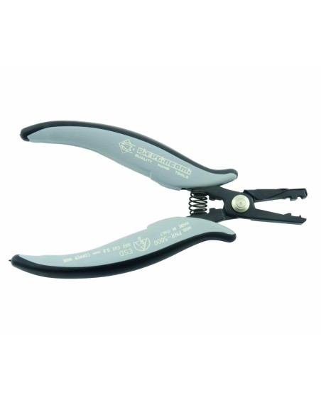 ESD professional pliers for C-shaped preforming and cutting of electronic component leads - Piergiacomi PNR 5000 D