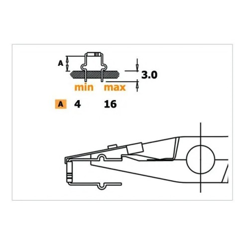 Pinza professionale ESD per la...