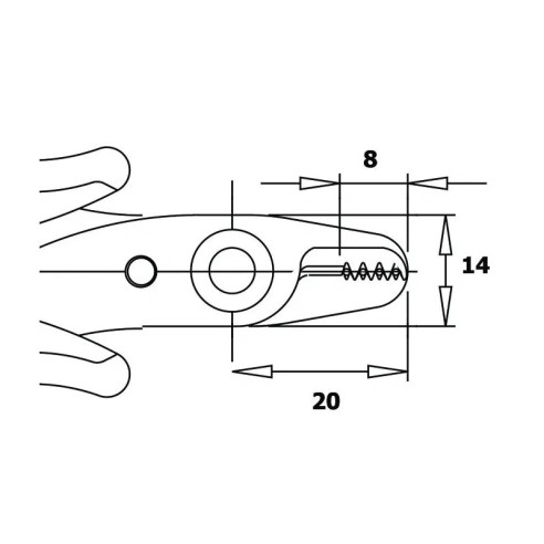 Kabelstripper 0.32 ~ 0.51mm / 28 ~24...