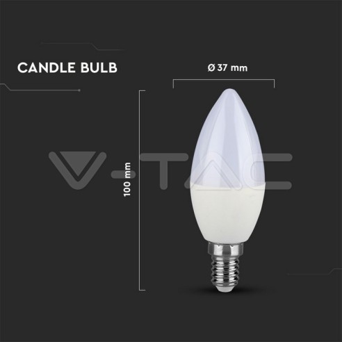V-TAC VT-1855 Bombilla LED E14 5,5W...