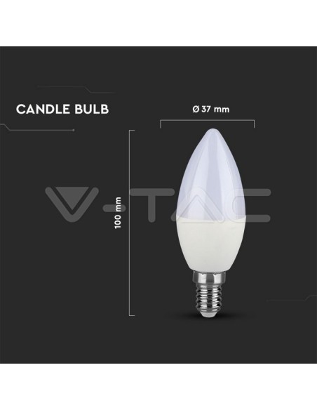 V-TAC VT-1855 LED Bulb E14 5.5W Candela