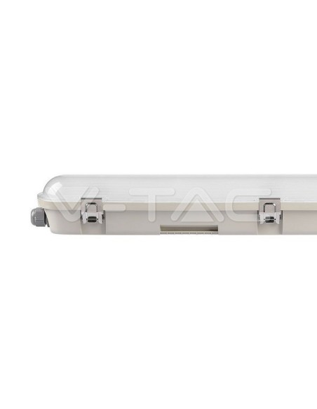 V-TAC PRO VT-150148-T Samsung Chip LED Ceiling Light Waterproof 48W M-Series 1500mm 120LM/W Transparent IP65