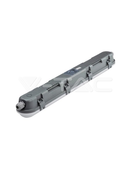 V-TAC PRO VT-60018-M Plafonnier LED avec puce Samsung 18W M-Series 600mm Satin Cover IP65 120LM/W