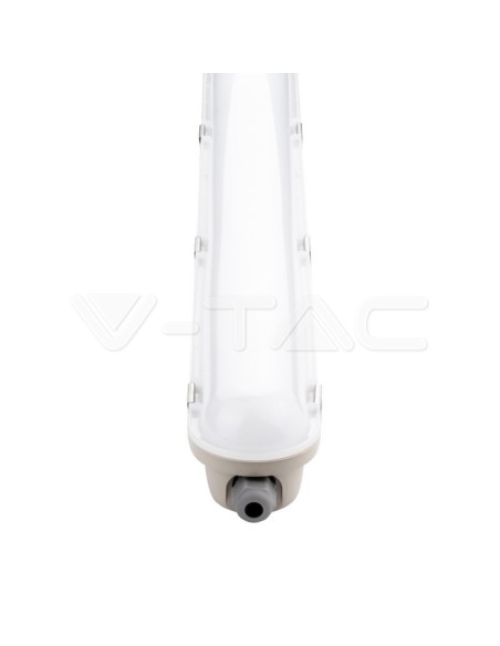V-TAC PRO VT-120136-M Plafoniera LED con Chip Samsung 36W M-Series 1200mm 120LM/W Copertura Satinata IP65
