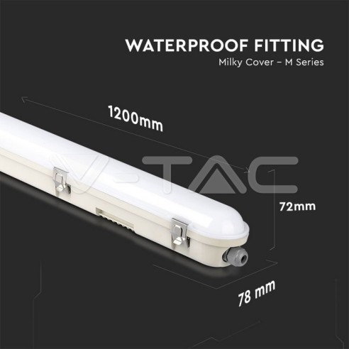 V-TAC PRO VT-120136-M Plafonnier LED...