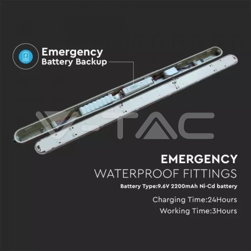 V-TAC PRO VT-150148E Waterproof 48W...