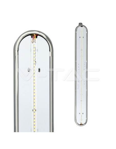 V-TAC VT-1548 Plafonnier LED étanche 48W 150cm IP65