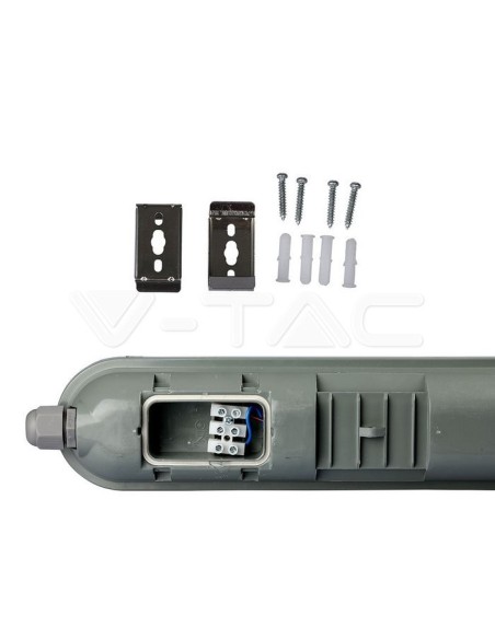 V-TAC VT-1548 LED Plafondlamp Waterdicht 48W 150cm IP65