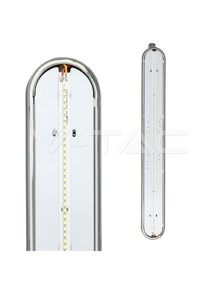 V-TAC VT-6048 Lámpara de techo LED impermeable 18W 60cm IP65