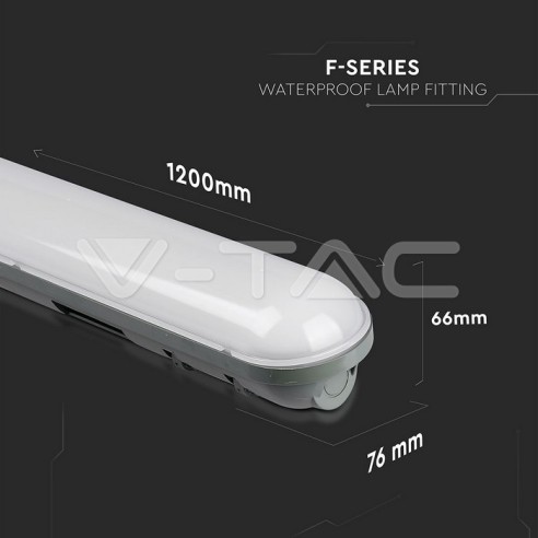 V-TAC VT-1248 Plafonnier LED étanche...