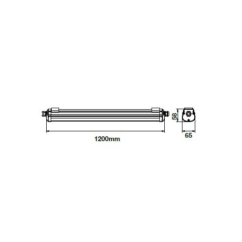 V-TAC VT-1524 Plafonnier LED étanche...