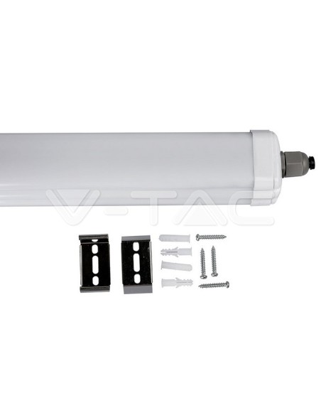 V-TAC VT-1574 LED Ceiling Light Waterproof 48W G-Series 150cm IP65