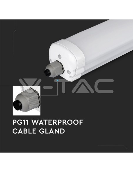 V-TAC VT-1574 Plafoniera LED Impermeabile 48W G-Series 150cm IP65