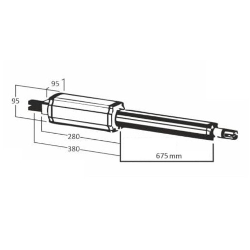 BOB 600 electromechanical motor for...