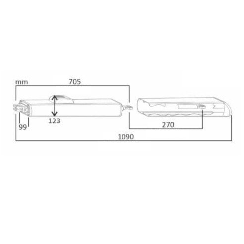 PL hydraulic motor for swing gates,...