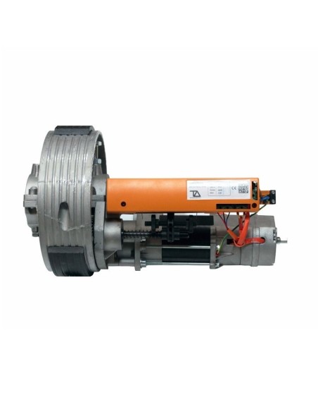 Central motor for GPS120 shutters, with electro-brake, 230Vac, max 120Kg - Tecno Automazione MPE12PT