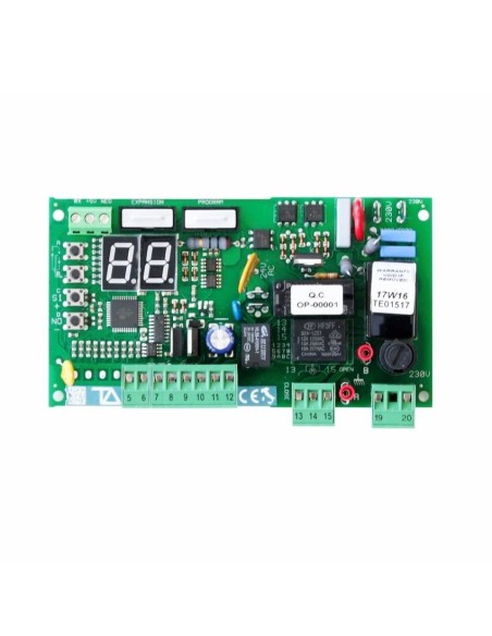Centrale di comando T016P 230Vac 433,92MHz con modulo radio, trasformatore, carter e scatola - Tecno Automazione KITPR5T