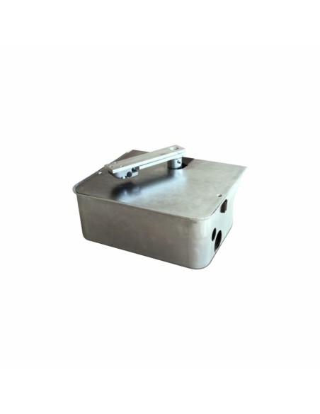 Galvanised foundation box for UM7 underground motor for swing gates - Tecno Automazione CZUM7VT