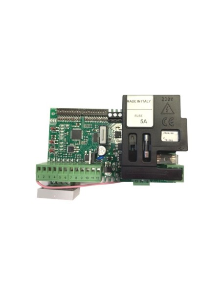 Centrale di comando T182S 230Vac 433,92MHz con modulo radio, trasformatore e carter di protezione - Tecno Automazione CNTS82T