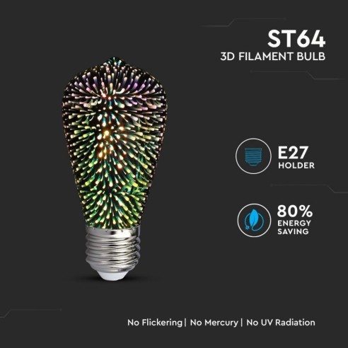 V-TAC VT-2223 212705 LED-lamp E27 5W...