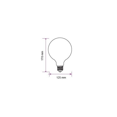 V-TAC VT-2223 212706 LED Bulb E27 5W...