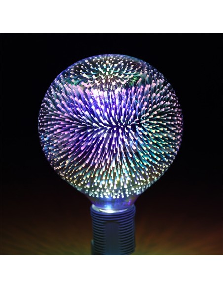 V-TAC VT-2223 212706 LED Bulb E27 5W G125 Filament 3D 3000K