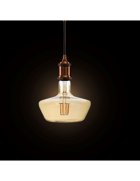 V-TAC VT-2308 212790 LED Bulb E27 8W T180 Filament Amber 2200K