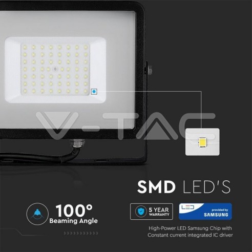 V-TAC PRO VT-50 Projecteur LED SMD...