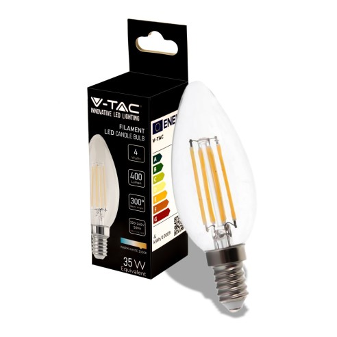 V-TAC VT-1986 Lampadina LED E14 4W...
